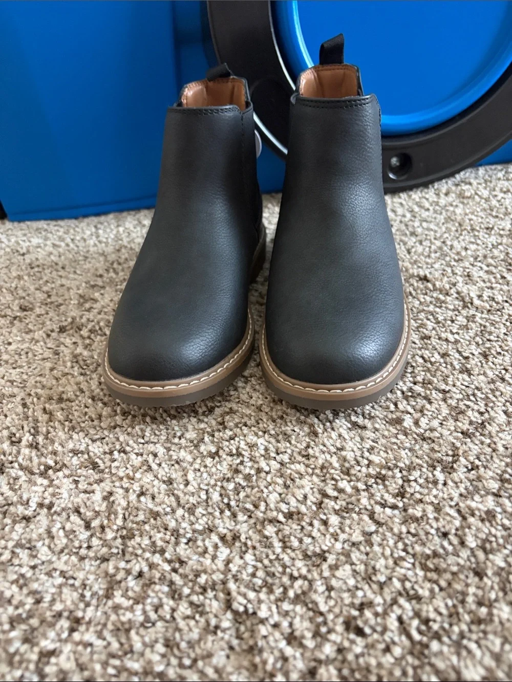 Boys Black Chelsea Boots
